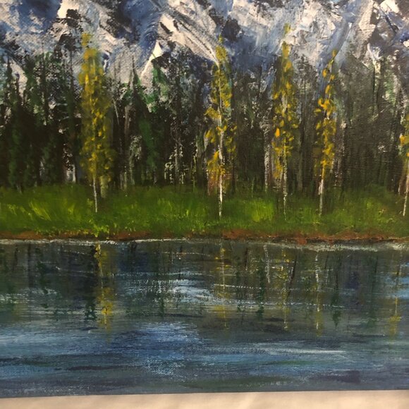 Aspen Tree and Mountain Landscape - Picture 4 of 8